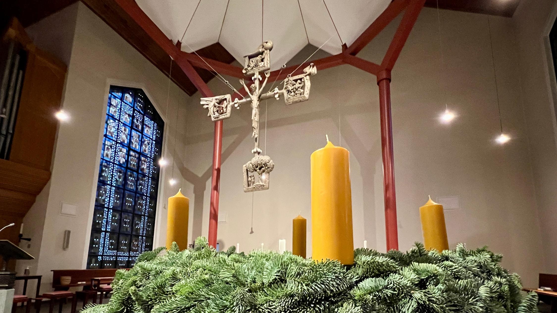 Adventskranz St. Johann Baptist